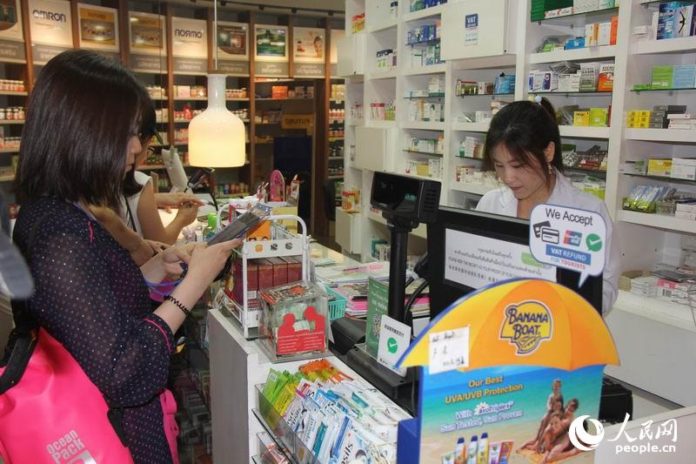 微信支付涵蓋泰國各個角落“不帶錢包”成中國遊客新標籤