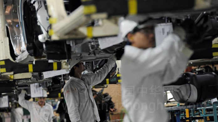 業者料泰國今年全年汽車銷售量80萬輛